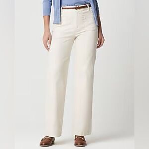 NWT J. Crew Patch-pocket Wide-leg Pant sz 30